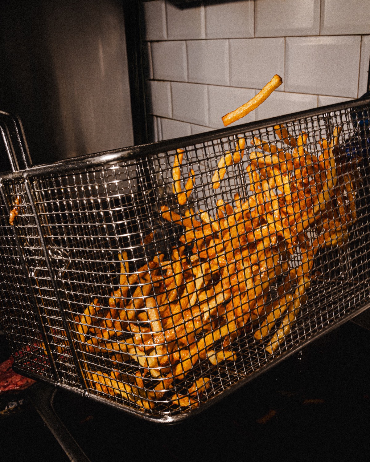 fritti dorati appena usciti dalla friggitrice da Sacro